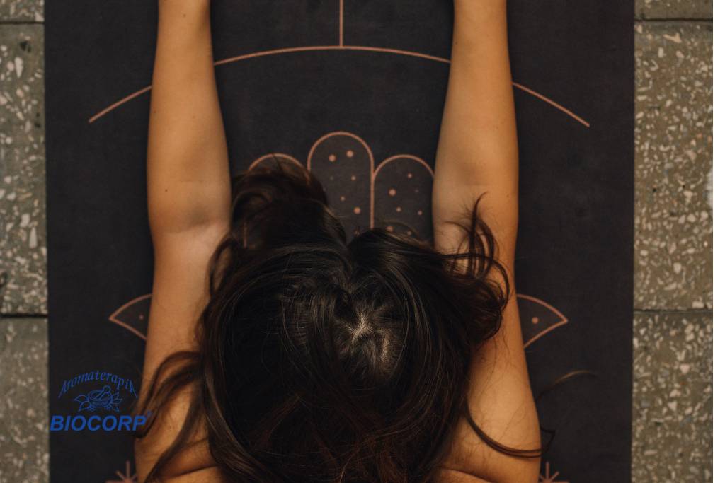 Mezclas Biocorp recomendadas: Aceites esenciales y difusores para Savasana profundo