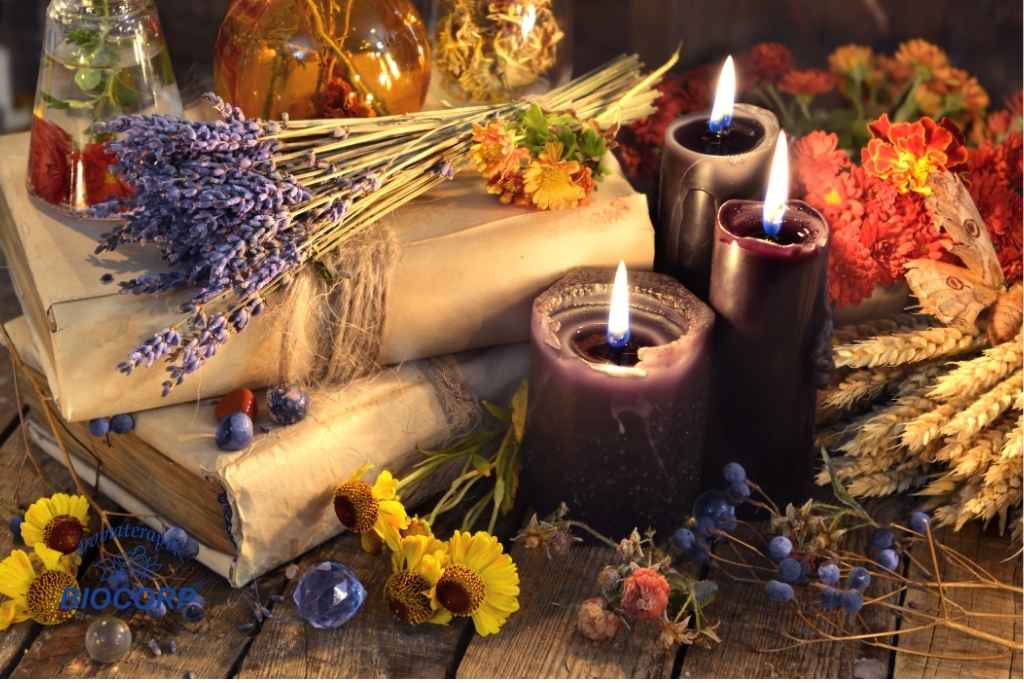 ¿Cómo potencian los rituales lunares con aceites esenciales el trabajo terapéutico?